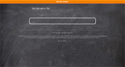 Desktop Screenshot of christian-schneider.ist-im-netz.de